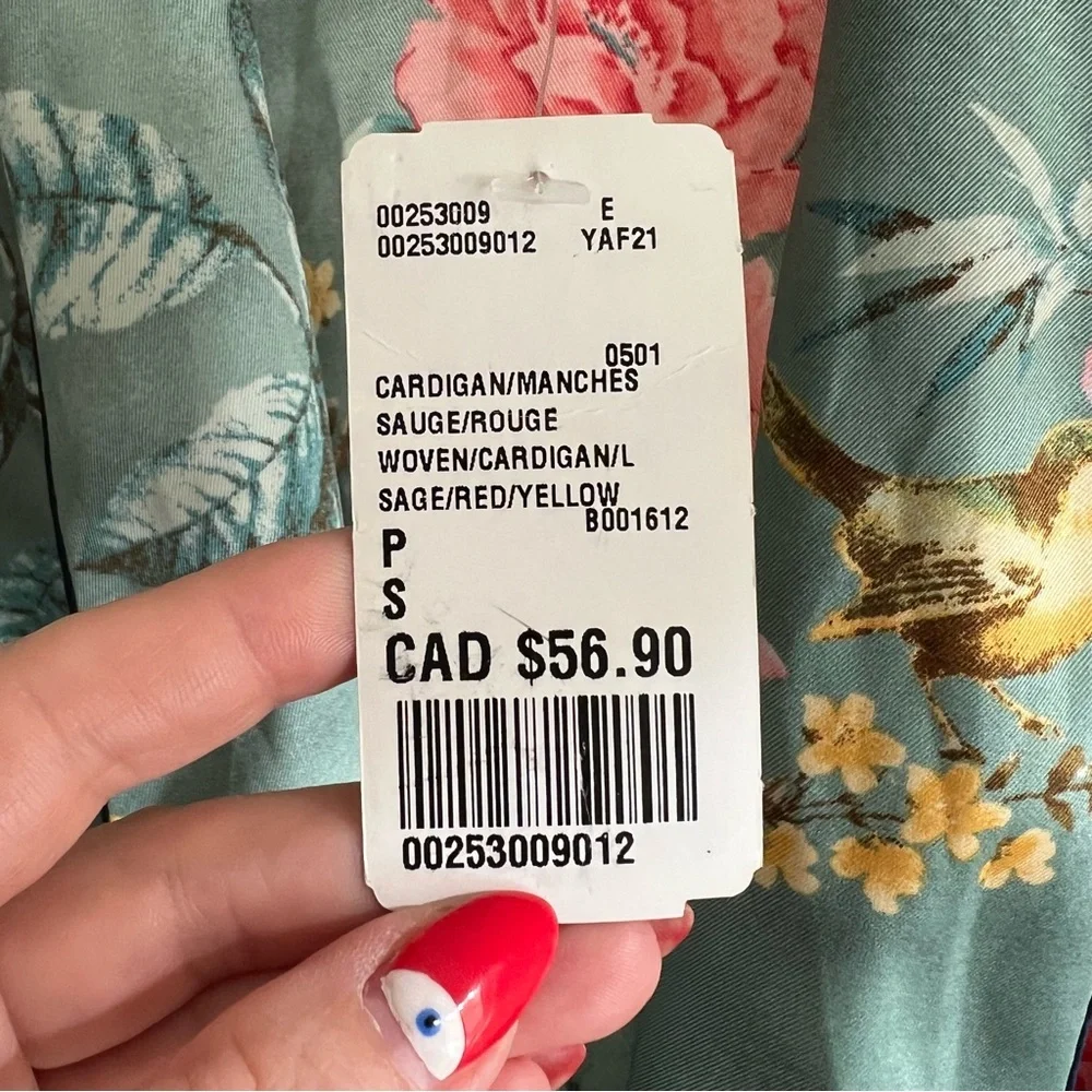 Floral Satin Robe - Picture 6 of 10